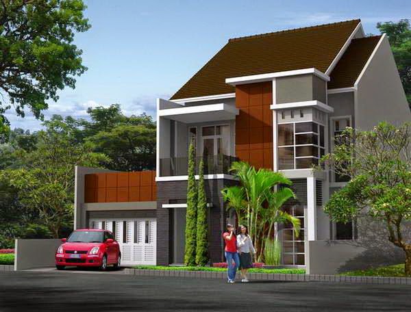 Mengagunkan Desain Rumah Minimalis 2 Lantai Type 36/72