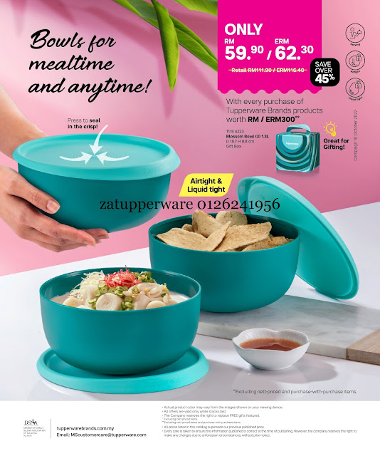 Tupperware Catalog 1st - 31st October 2022