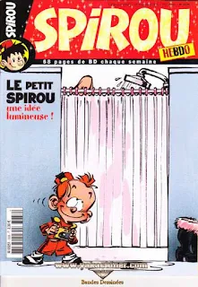 Spirou Hebdo, le petit Spirou, une idée lumineuse !, numéro 3636
