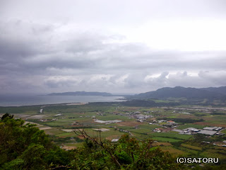石垣島 南の島の展望台からの風景写真