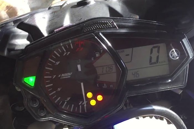 Tulisan Angka 46 di Speedometer Yamaha
