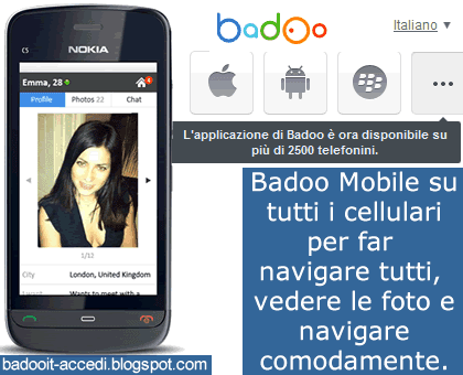 badoo mobile cellulare