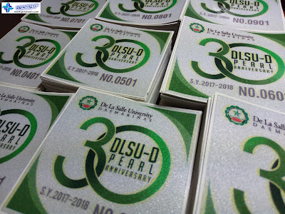 Die-Cut Vehicle Stickers - 3M Reflective - La Salle Dasma