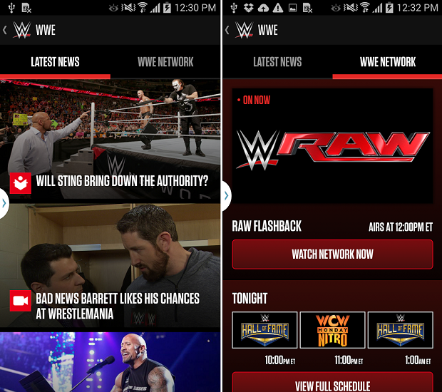 WWE Android Apps Apk