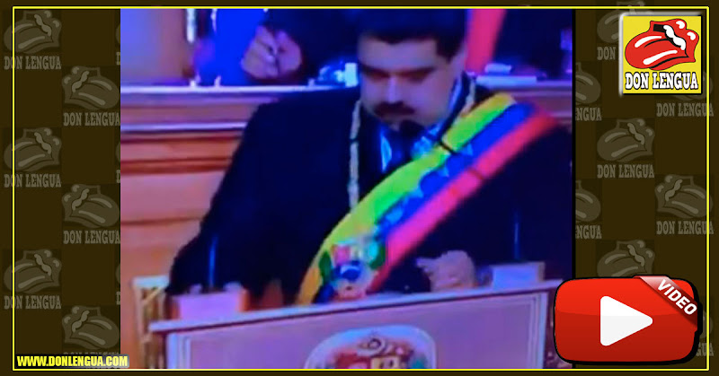 El Anuncio de Maduro fue.... Un Eructo en vivo y directo