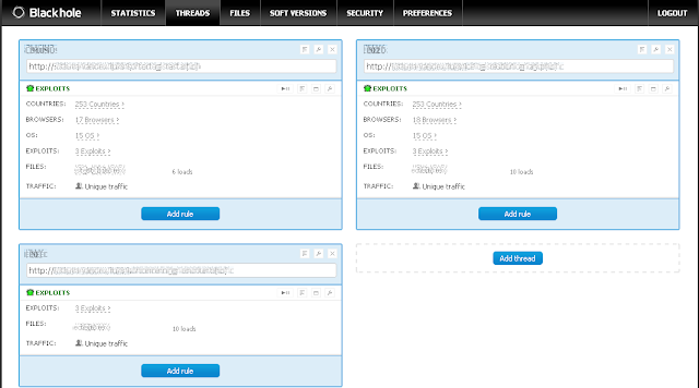 BlackHole Exploit Kit 2.0 released with more latest Exploits