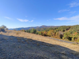 Beautiful view across the valley