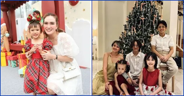 6 Artis Single Mom Rayakan Natal 2023 Bareng Anak, Kebahagiaan Tetap Terasa