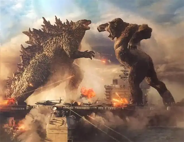 "Godzilla vs. King Kong" first revealed the official poster! Monster King Ultimate Battle