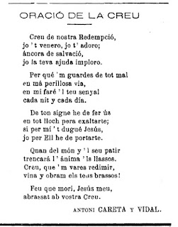 Oració de la Creu - Lo Geronés - Antoni Careta Vidal