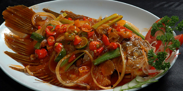 Resep Membuat  Ikan Gurame Saus Tiram