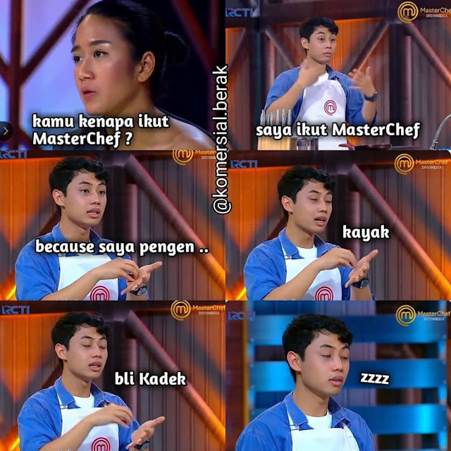 8 Meme Lucu 'Alasan Ikut MasterChef' Ini Bikin Ngakak Geli