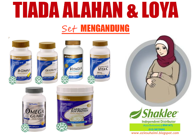 HB rendah bahayakan kandungan: Set mengandung Shaklee