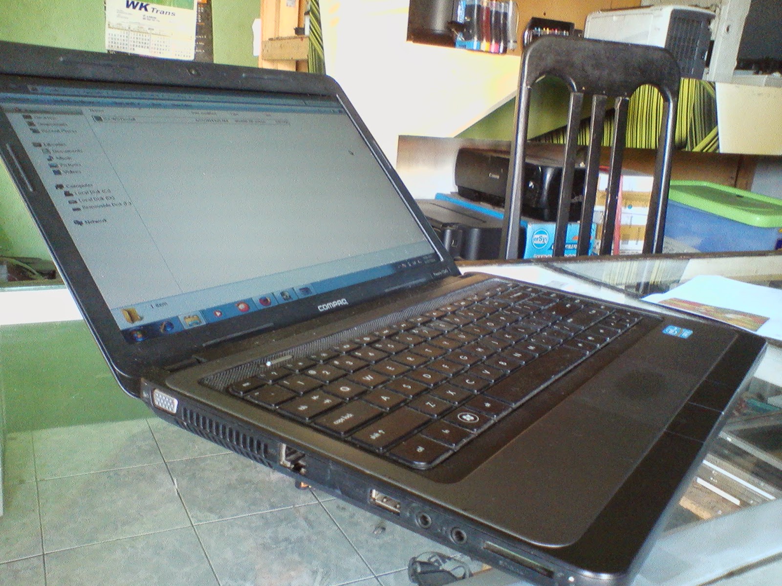 Laptop bekas Compaq CQ43 Service Center  Printer Bekas 
