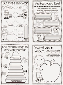 End of Year Memory Book and Activities K-1 Unit 