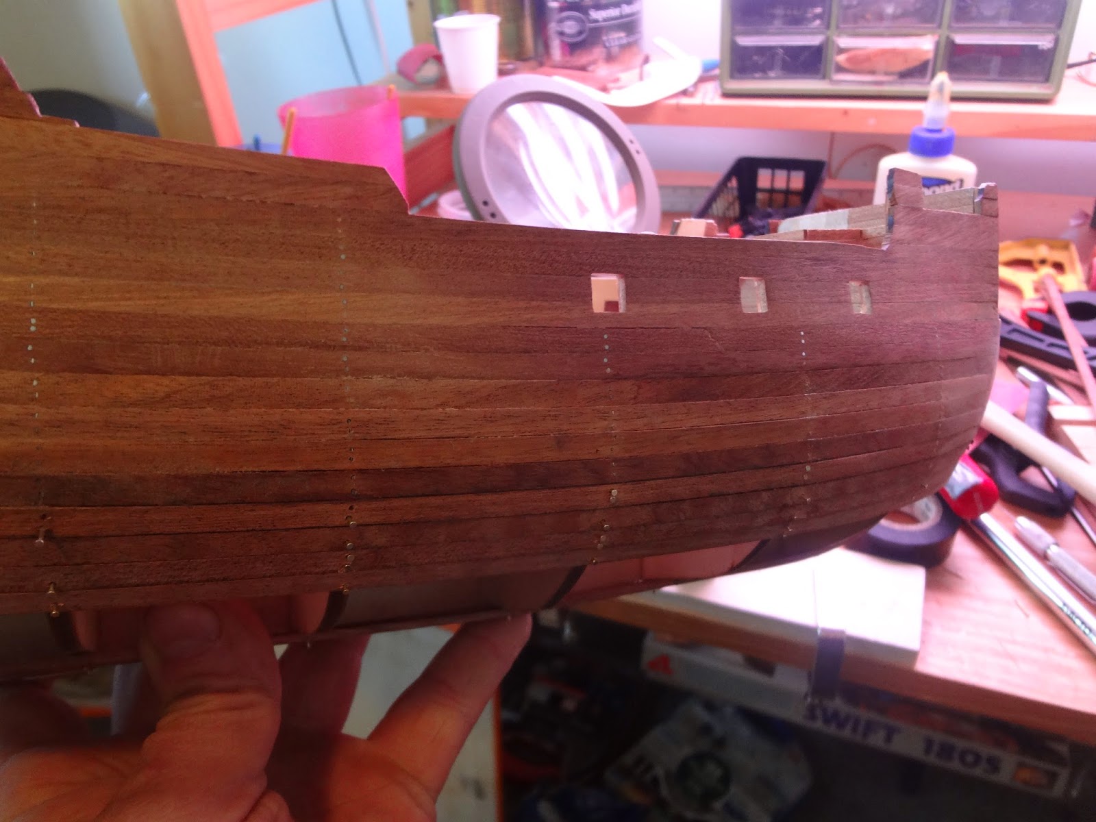 San Francisco II Wooden Model Ship Build / Log: Planking 