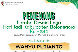 PEMENANG LOMBA DESAIN LOGO HARI JADI KABUPATEN BOJONEGORO KE-344 - WAHYU PUJIANTO