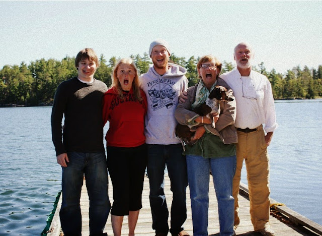 the gahler-plank family in lake of the woods canada