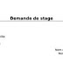 demande de stage