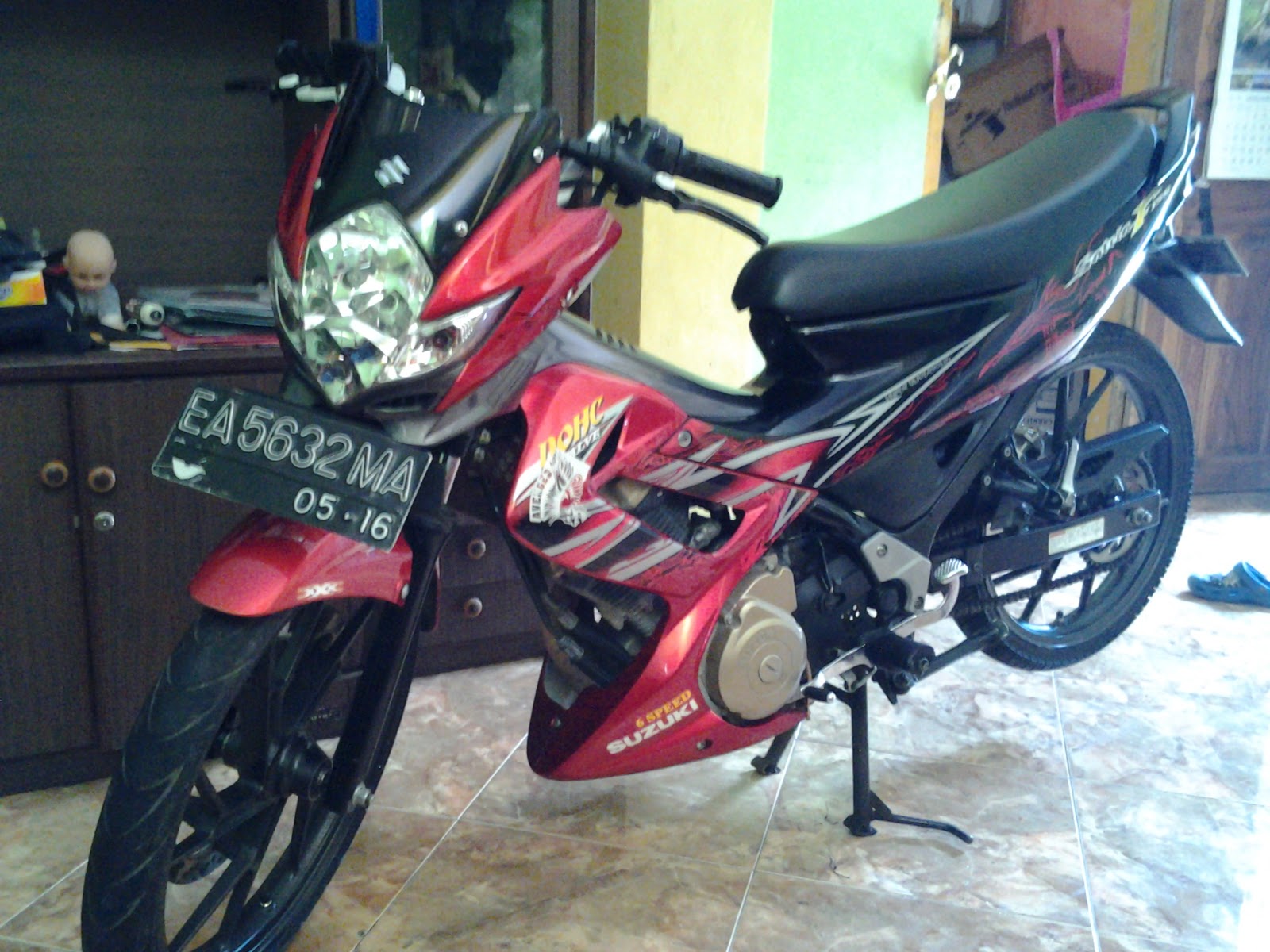 Modifikasi Motor Satria Fu 150