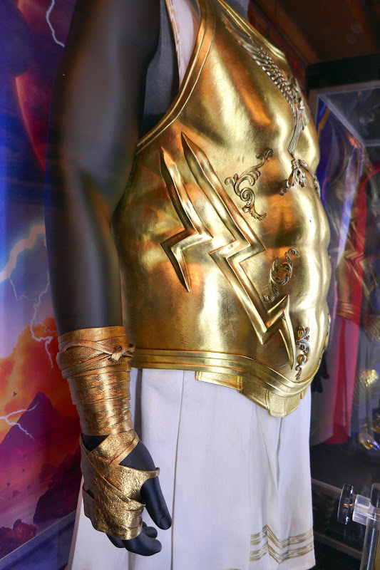 Zeus movie costume Thor Love and Thunder