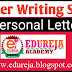 Personal Letter : A letter to your friend wishing him/her success in the examination || Madhyamik || Higher Secondary || EduReja