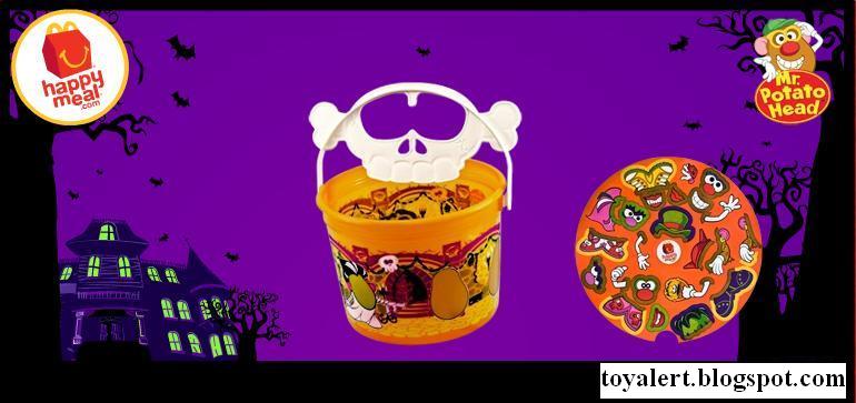 Toy Alert Mcdonalds Halloween Pails Mr Potato Head 10