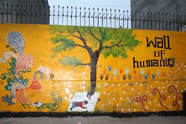 Wall of Humanity 3 in Faisalabad, Pakistan