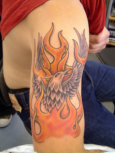 Phoenix Tattoo Sleeve