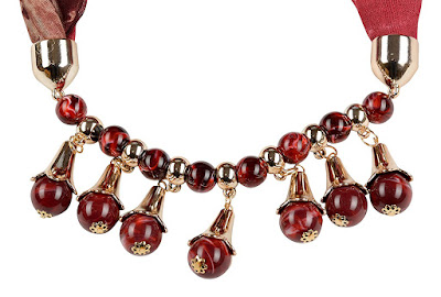 Convert Your Stole Into Combined Stole Jewellery With Stylish Neckpiece