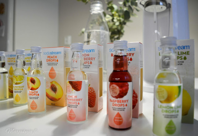 sodastream makutipat fruit drops spirit hiilihapotuslaite