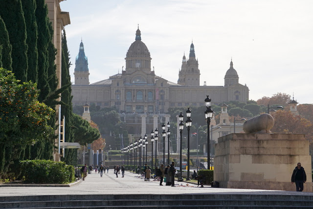 Palau Nacional em Barcelona