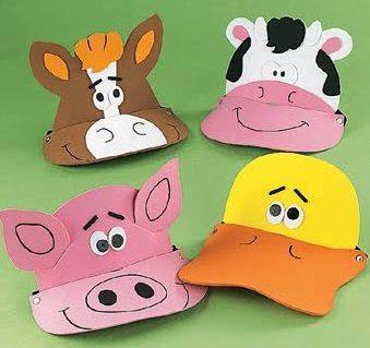 Ide membuat topi berbentuk hewan dari kertas untuk anak-anak