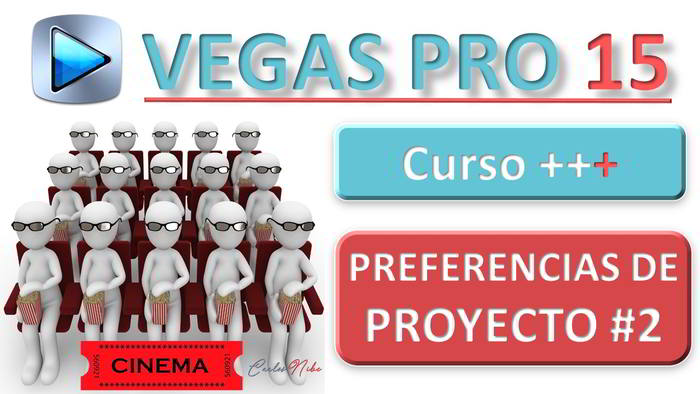 tutorial sony magix vegas pro 15 como configurar propiedades de proyecto