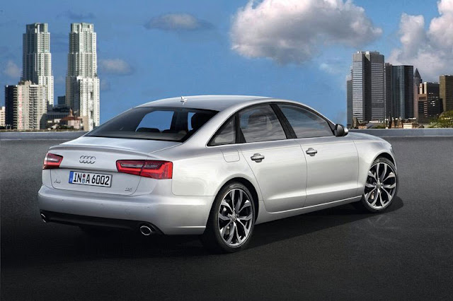 2012 Audi A6 Saloon Back Exterior