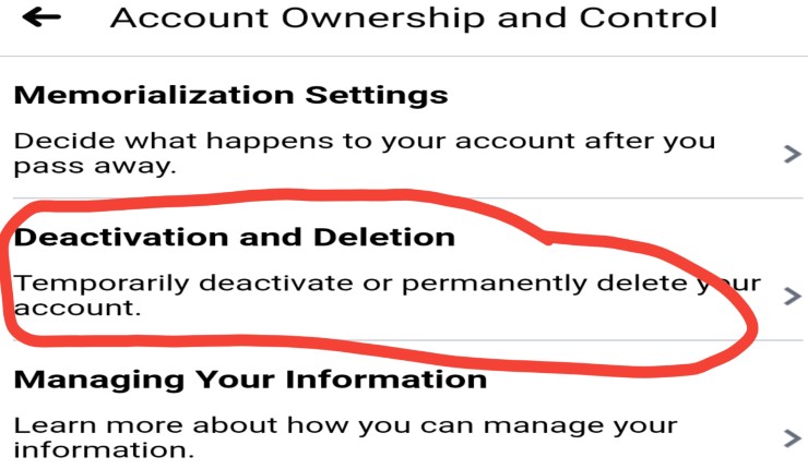 4.Tap Deactivation Deletion.