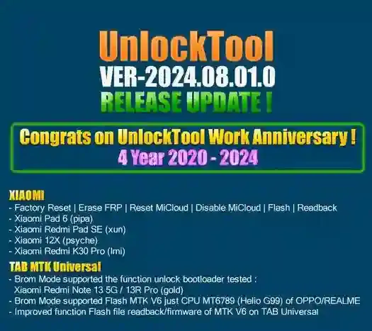 Unlock Tool 2024.08.01.0 Latest Version Free Download in 2024
