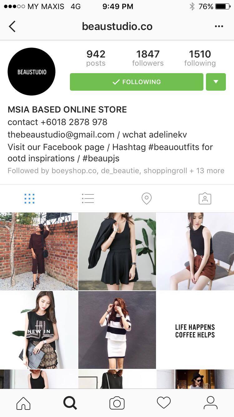 what i got - instagram online shopping