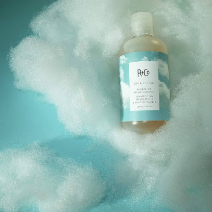 R+Co On A Cloud Baobab Repair Shampoo | Gentle Cleansing + Rebonds + Hydrates | Vegan + Cruelty-Free | 8.5 OZ