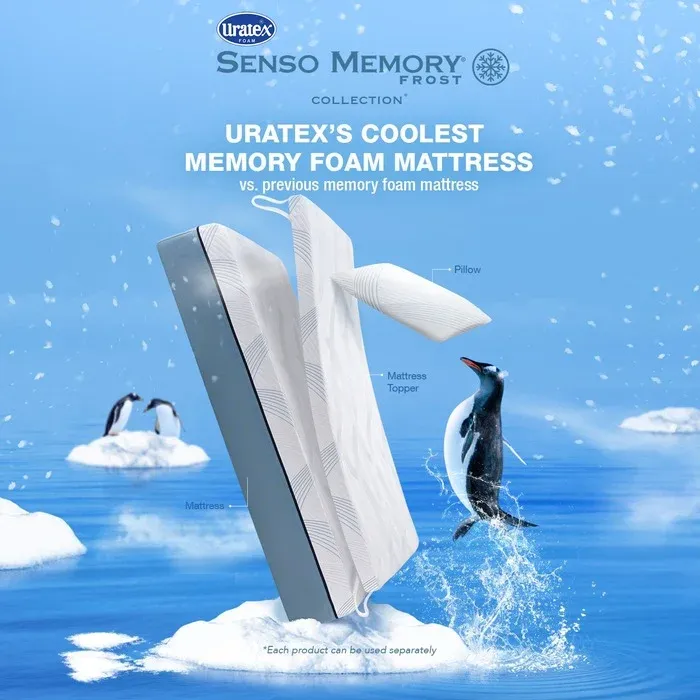 Uratex Foam Senso Memory Frost key features