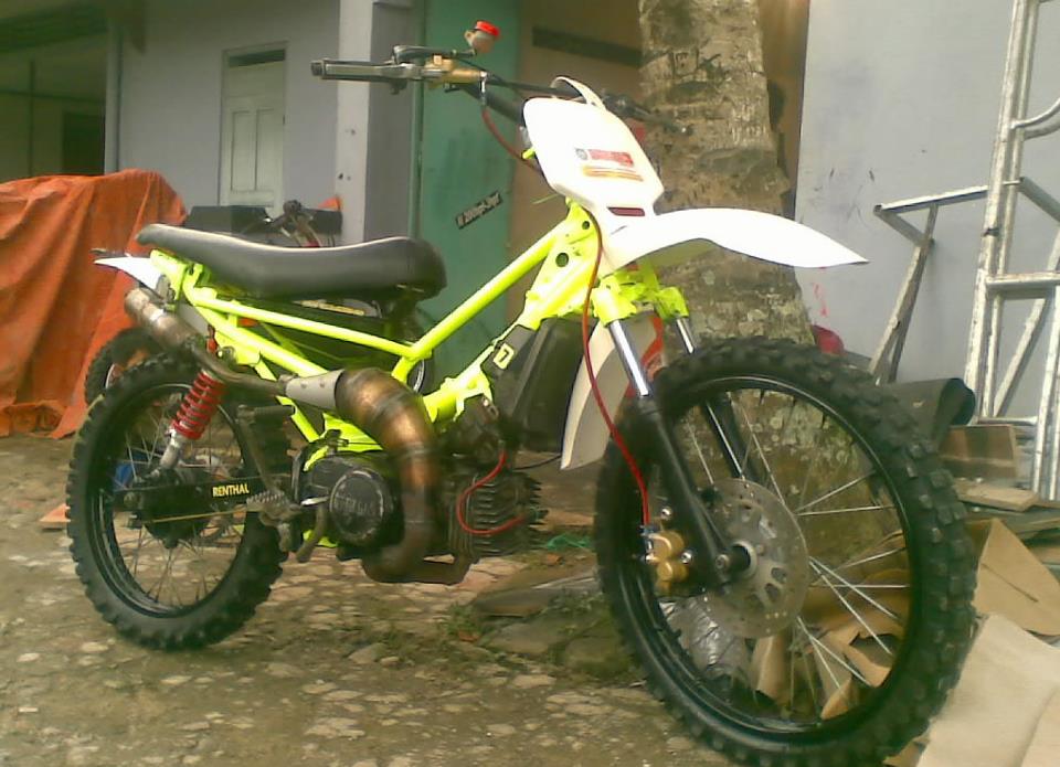 YAMAHA TRAIL FORCE 1 SOLO MODIFICATION