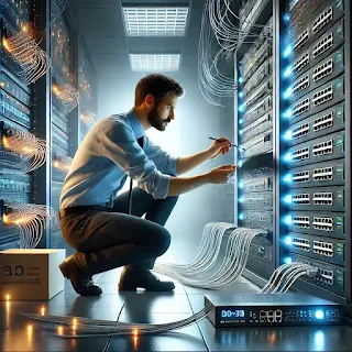 Instalasi LAN dan WAN Surabaya