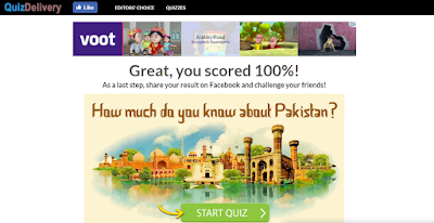 Pakistan Quiz Answers