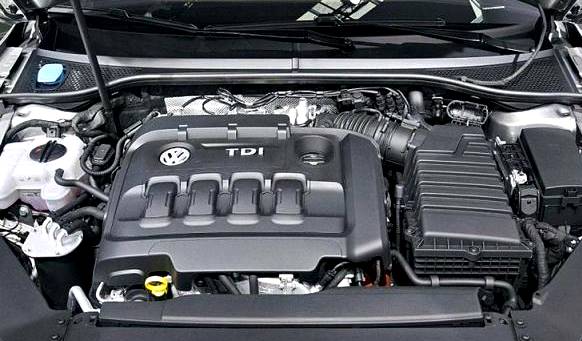 2016 Volkswagen Passat TDI Engine