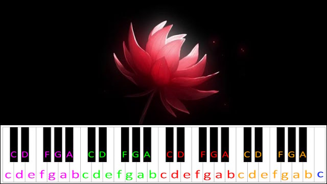 Rosary Intro - Ender Lilies Piano / Keyboard Easy Letter Notes for Beginners