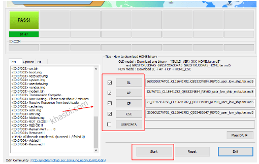 menambahkan firmware samsung a51 binary