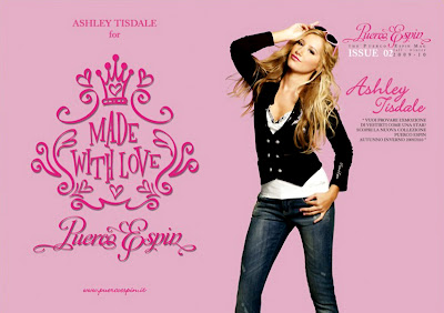 Ashley Tisdale – Puerco Espin Fall 2009 Catalog sexy image