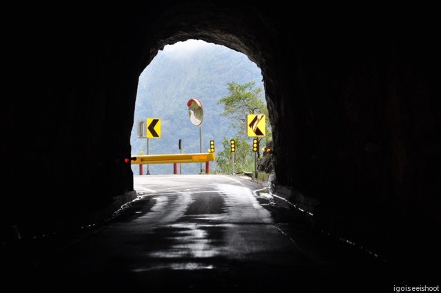 Tunnel on Highway 8 to Taroko Gorge