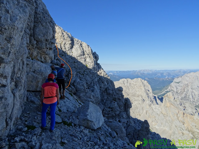 Tramo fina a la cima de la Torre Bermeja