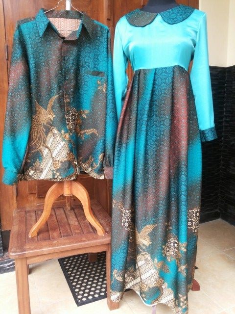 baju batik set couple